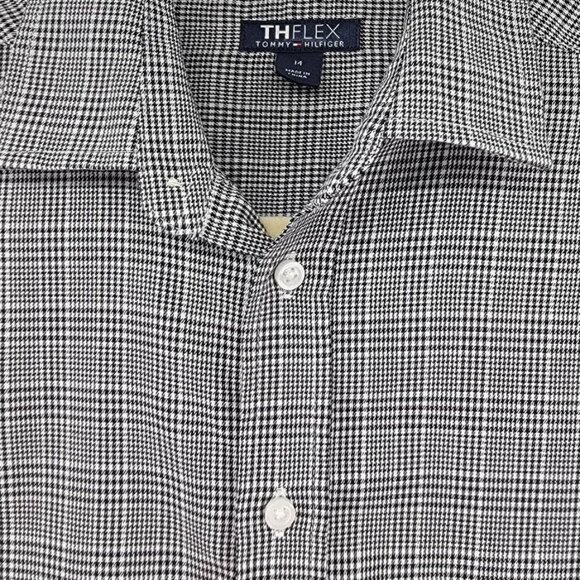 Tommy‎ Hilfiger The Flex Button Down Shirt 14 Youth NWOT - Picture 3 of 8